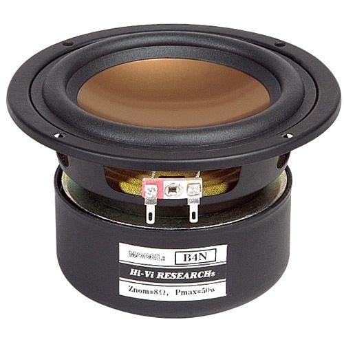 B4N 4" Aluminum Midbass Round Frame