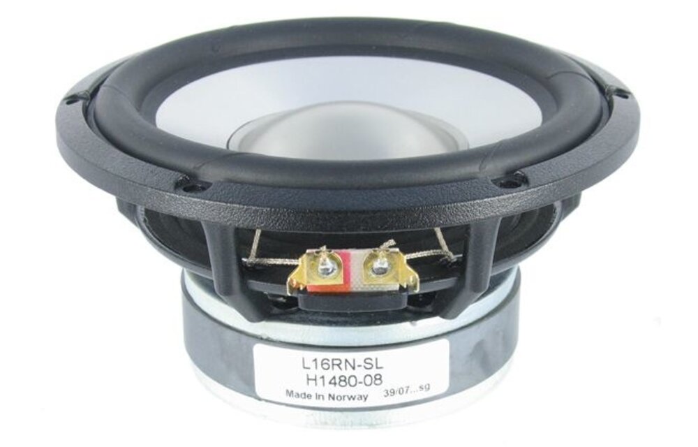 Prestige L16RN-SL - H1480 5" Aluminum Cone Woofer 8 Ohm