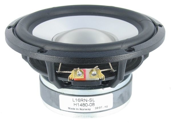 Prestige L16RN-SL - H1480 5" Aluminum Cone Woofer 8 Ohm
