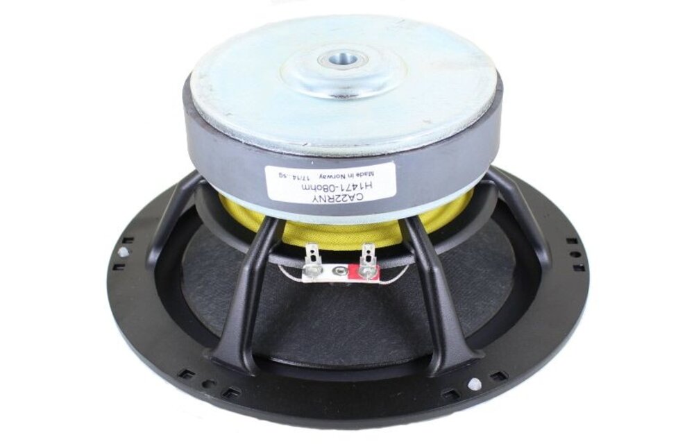 Prestige CA22RNY - H1471-08 8" Coated Paper Cone Woofer