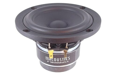 SB12MNRX25-4 4" Midrange Woofer