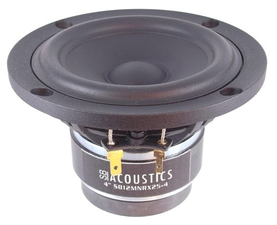 SB12MNRX25-4 4" Midrange Woofer