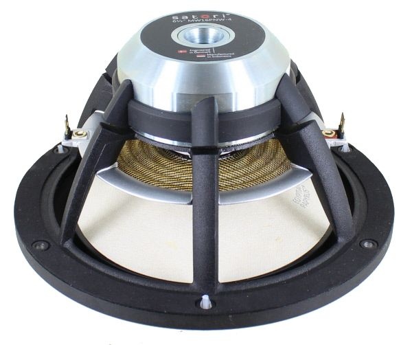 Satori MW16PNW-4 6" White Egyptian Reed Cone Woofer