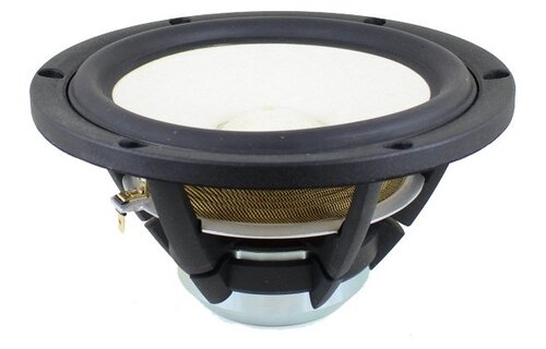 Satori MR16PNW-4 6.5" White Egyptian Papyrus Cone Midrange