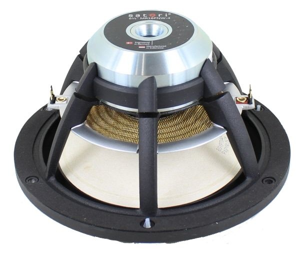 Satori MR16PNW-4 6.5" White Egyptian Papyrus Cone Midrange