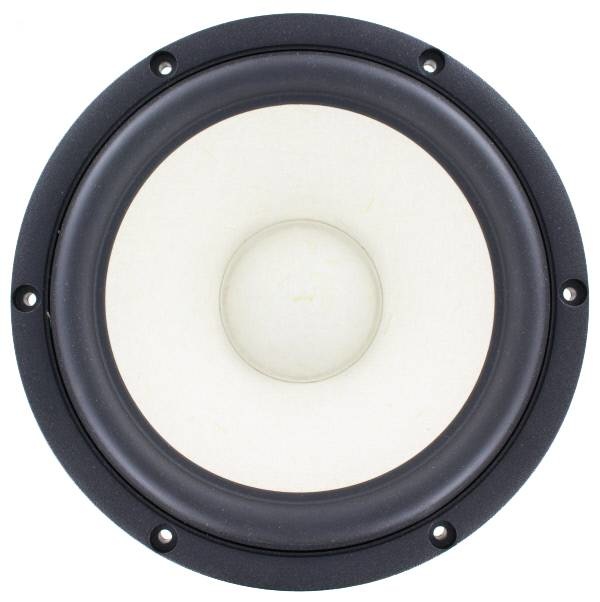 Satori MW19PNW-8 7.5" White Egyptian Reed Cone Woofer