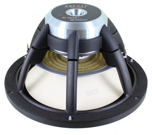 Satori MW19PNW-8 7.5" White Egyptian Reed Cone Woofer