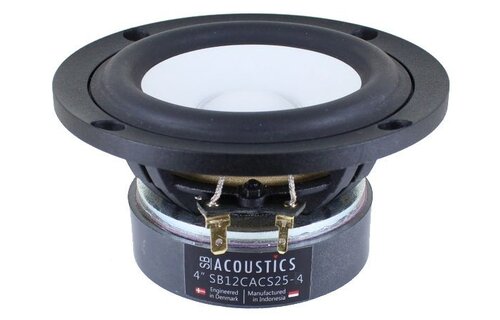 SB12CACS25-4 4" Ceramic Woofer