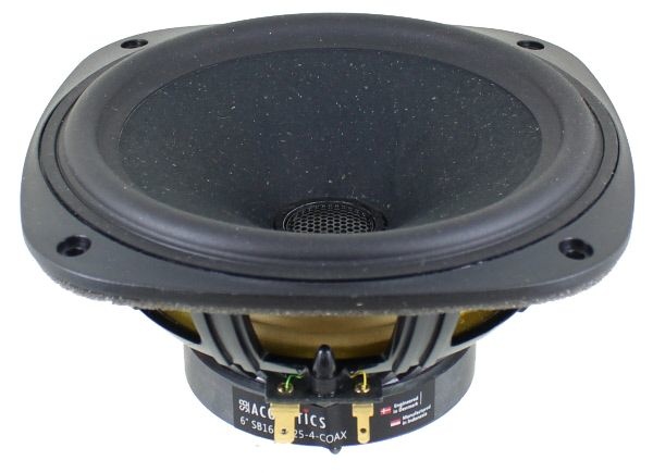 SB16PFC25-4-COAX 6" Paper Cone Coaxial