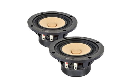 CHP-70-P  4" Full Range Paper Woofer Natural Matched Pair