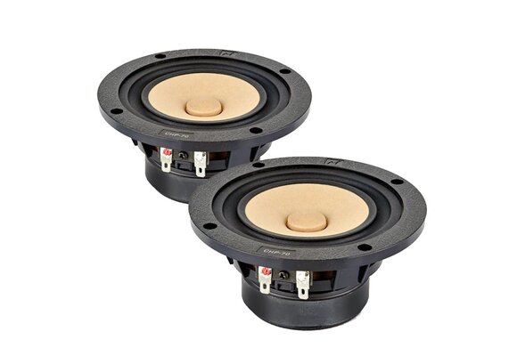 CHP-70-P 4" Full Range Paper Woofer Natural Matched Pair
