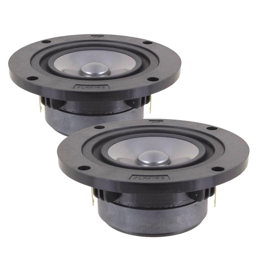 Alpair-5 2nd gen 3" Full Range Aluminium Woofer Matched Pair