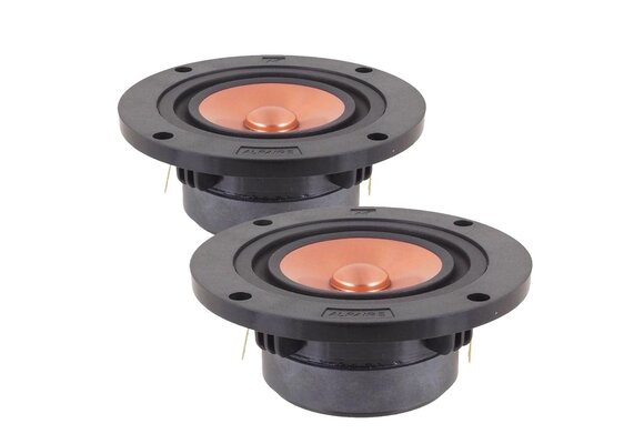 Alpair-5 2nd gen 3" Full Range Aluminium Woofer Matched Pair