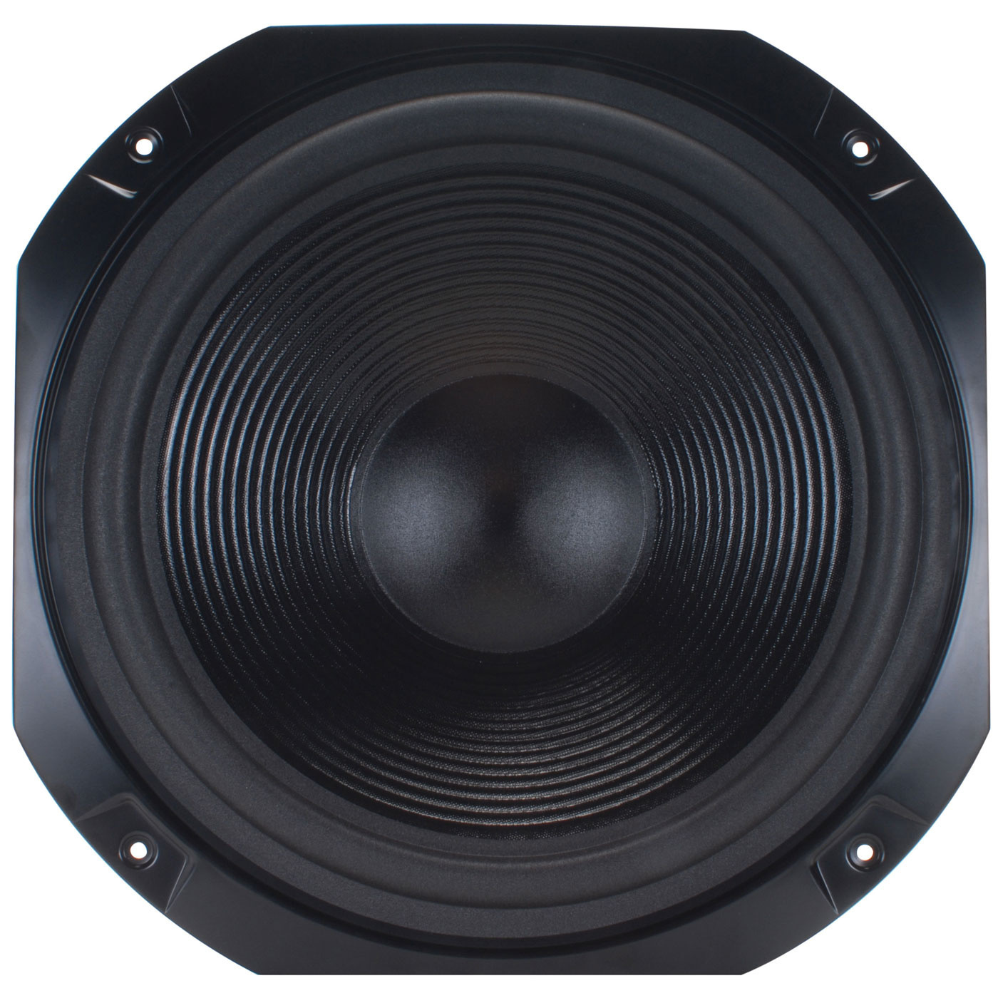 15SFPC-B 15" Square Frame Paper Cone Woofer Black