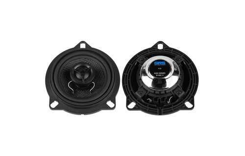 B100C-4 ASD Series 4" Glass Fiber Cone Coaxial Speaker Pair Upgrade Kit for Select BMW Models