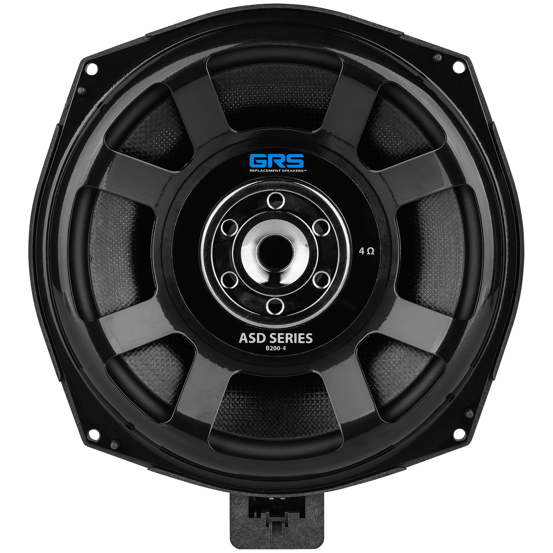 B200-4 ASD Series 8" Glass Fiber Subwoofer Speaker Pair Upgrade Kit for Select BMW Models 4 Ohms