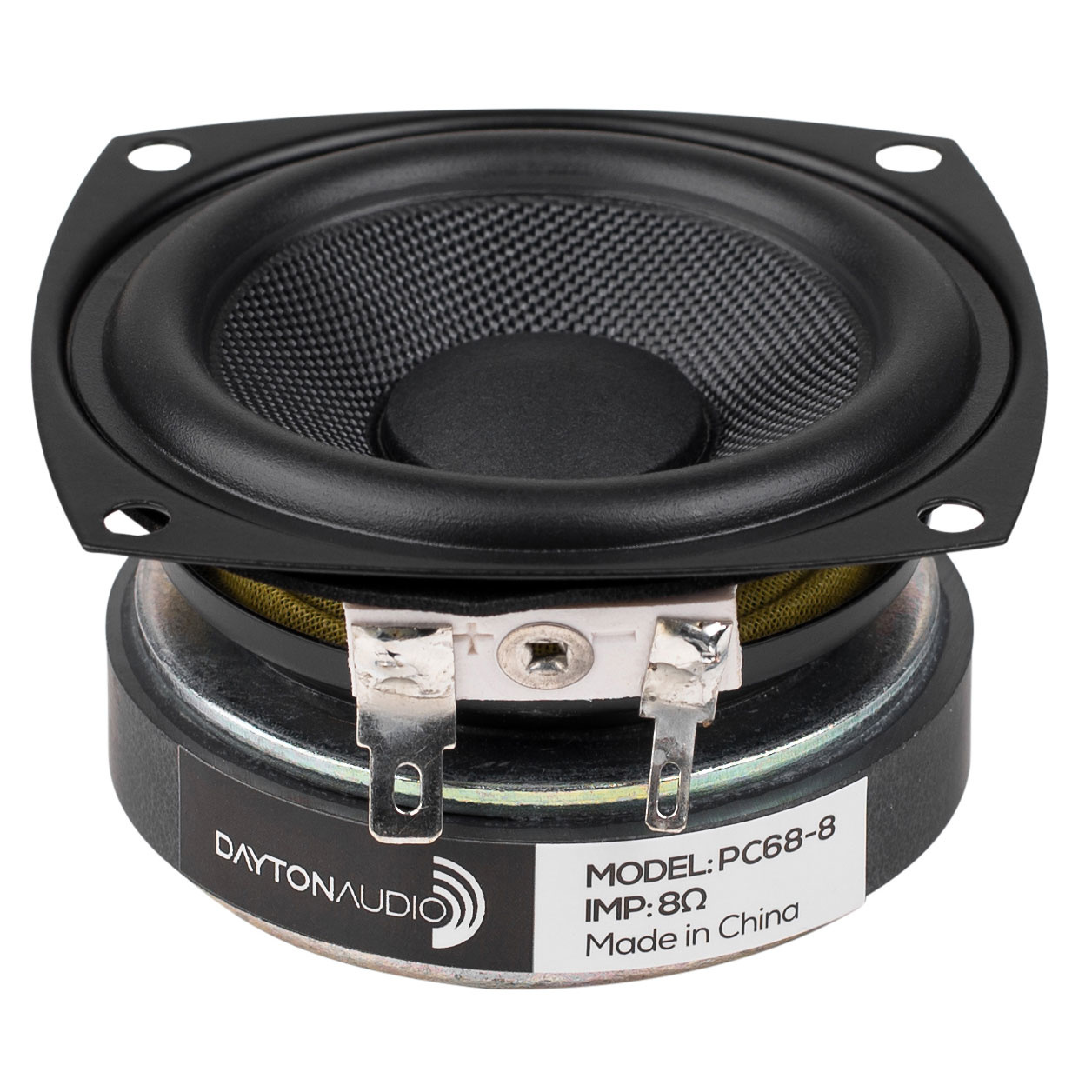 Dayton Audio PC68-8 2-1/2" Full-Range Poly Cone Driver 8 Ohm