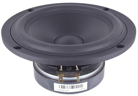 SB17MFC35-8 6" Poly Cone Woofer 8 ohm