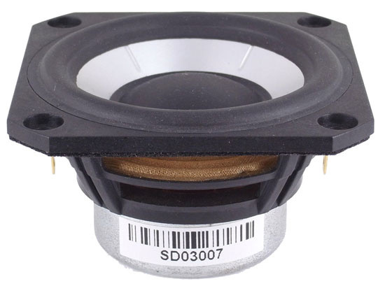 SB65WBAC25-4 2,5" Full Range Driver 4 Ohm