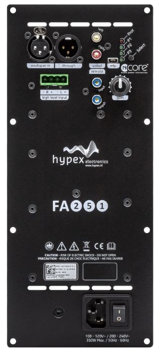 FA251 1 x 250 Watt FusionAmp