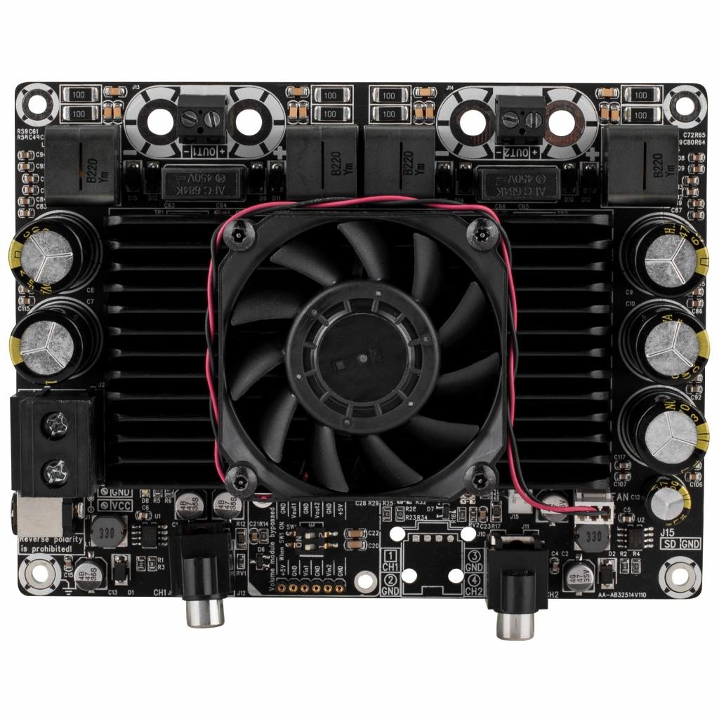AA-AB32514 2x500W Class D Audio Amplifier Board - T-Amp