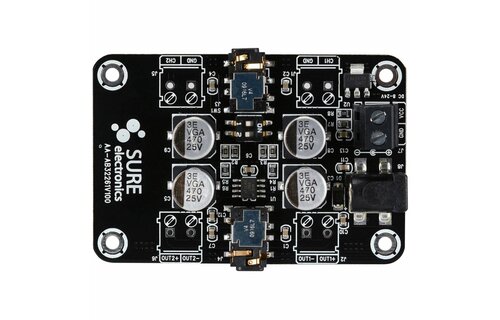AA-AB32261 Stereo 2 x 150mW Class AB LM4881 Headphone Amplifier Board