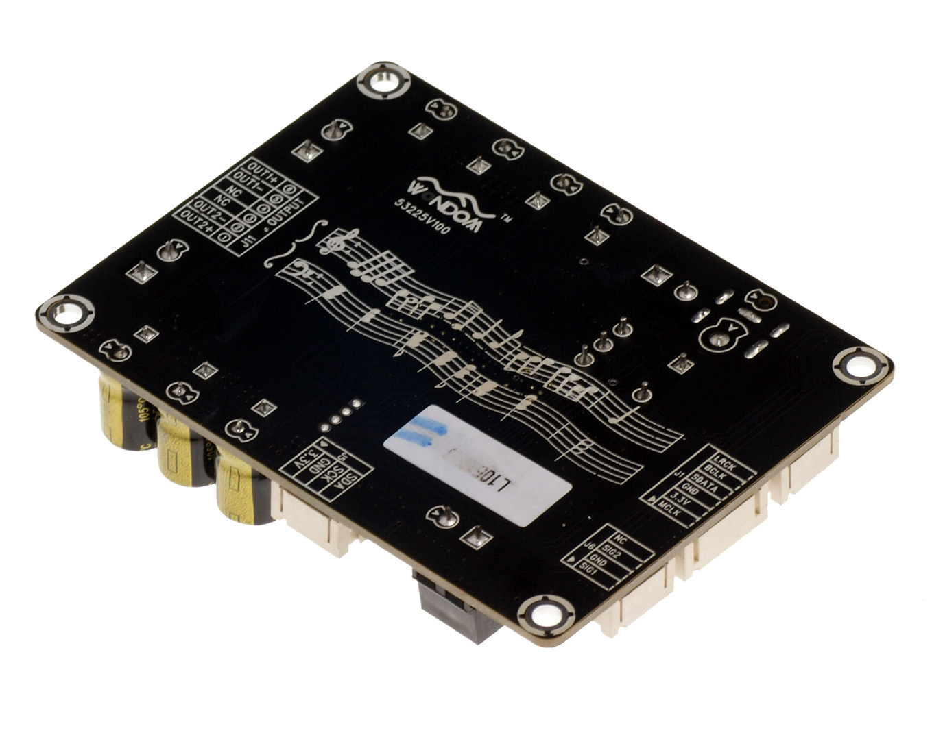 AA-AB32256  2 X 30W  TAS5754  Digital Input Class  D Audio Amplifier Board & DAC