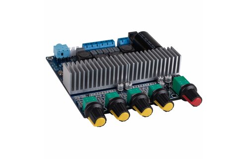 TPA3116D2.1-BT 2 x 50W + 100W Class D 2.1 Bluetooth 5.0 Amplifier Board with Filter and Volume Controls
