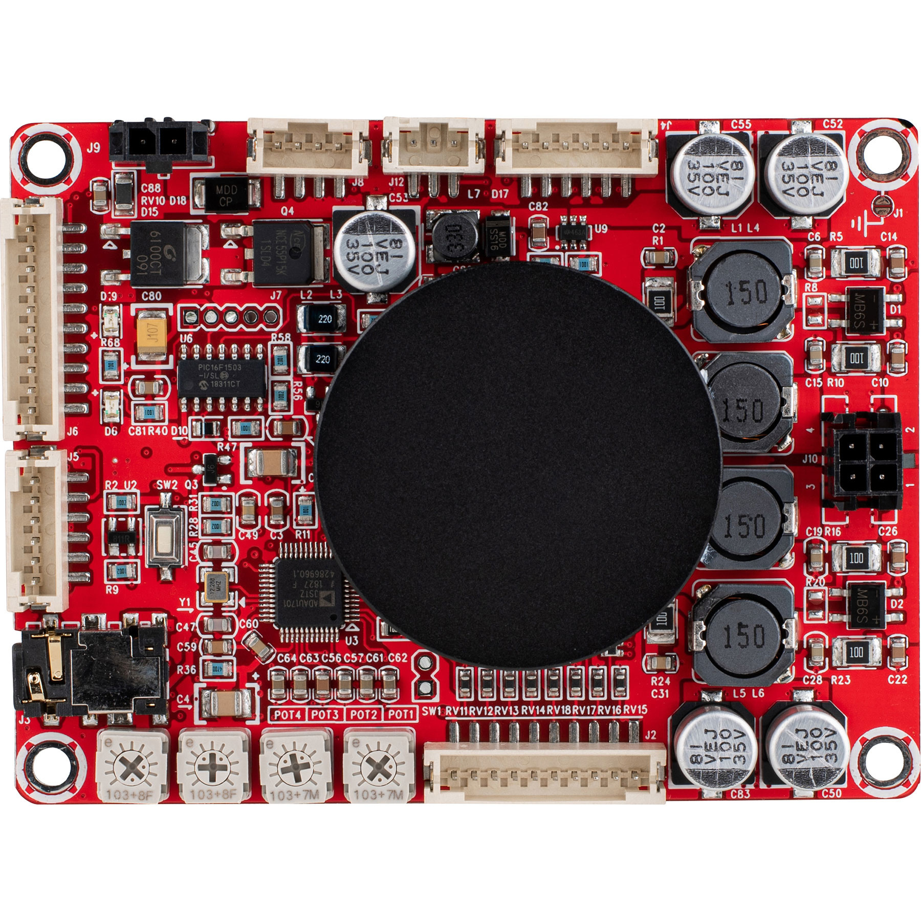 DSPB-250 2x50W Class D Audio Amplifier Board with DSP