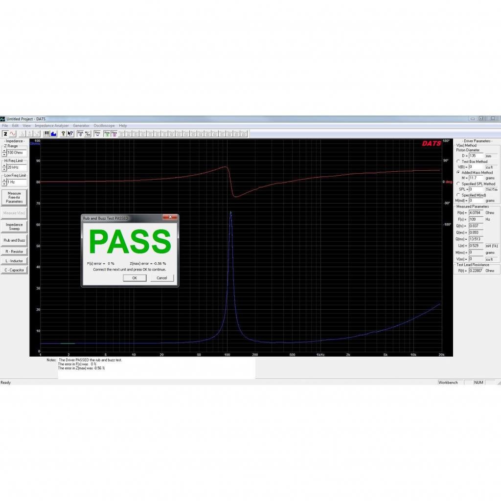 Dayton Audio DATS V3 Computer Based Audio Component Test System