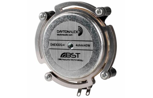 DAEX32Q-4 Dual Steel Spring Balanced 32mm Exciter 40W 4 Ohm
