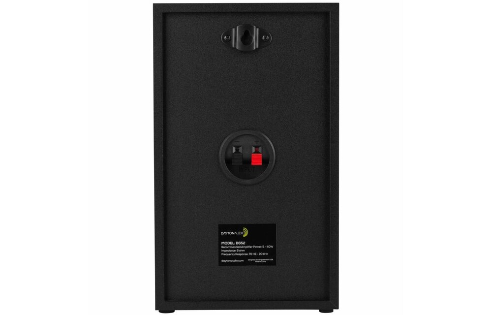 B652 6-1/2" 2-Way Bookshelf Speaker Pair