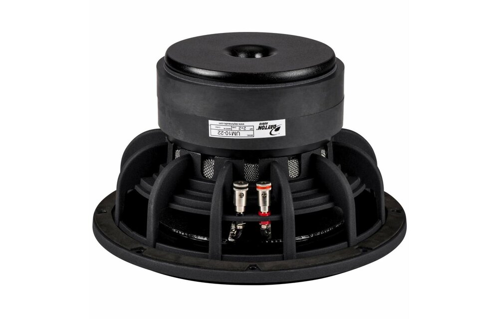 UM10-22 10" Ultimax DVC Subwoofer 2 ohms Per Coil