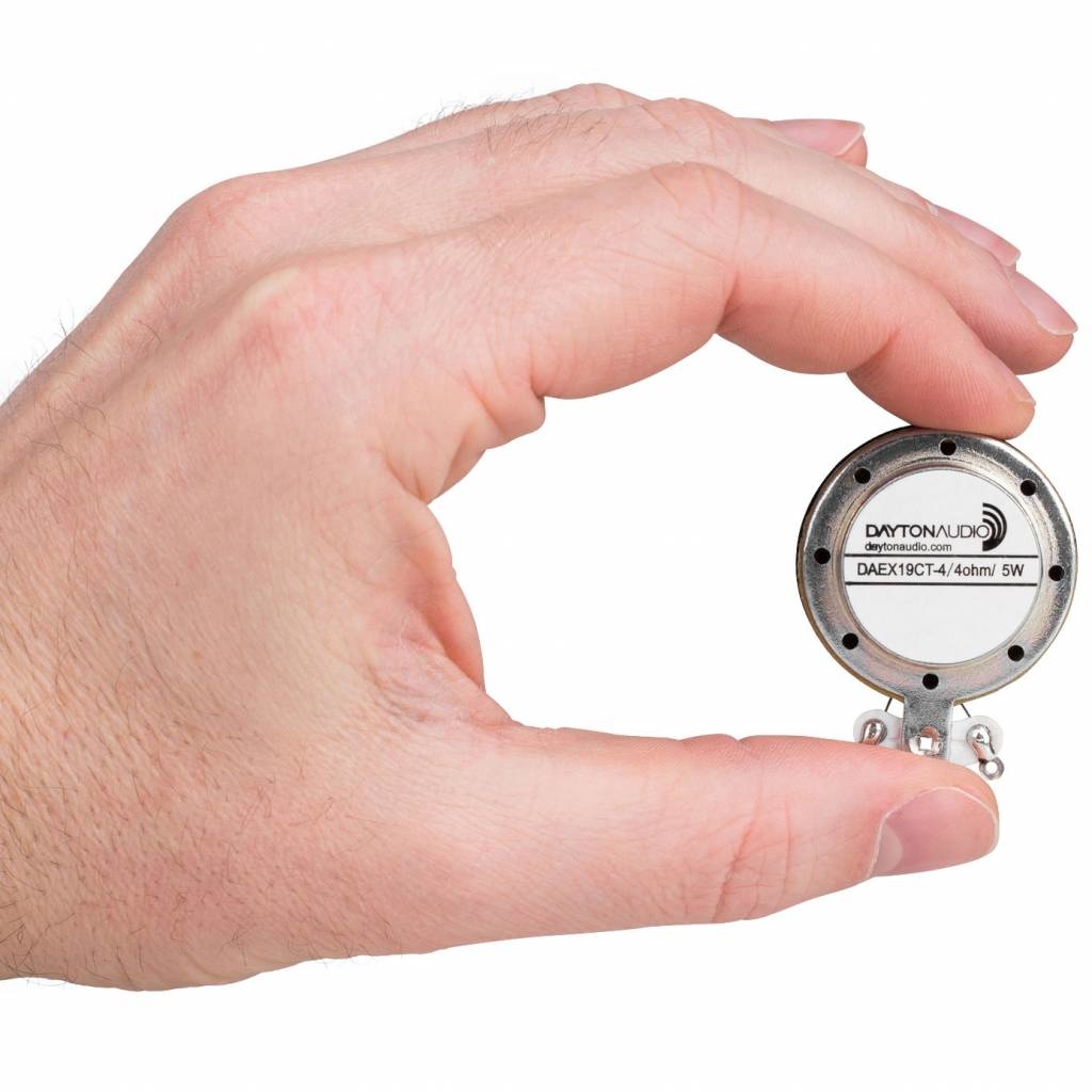 DAEX19CT-4 Coin Type 19mm Vented Exciter 5W 4 Ohm