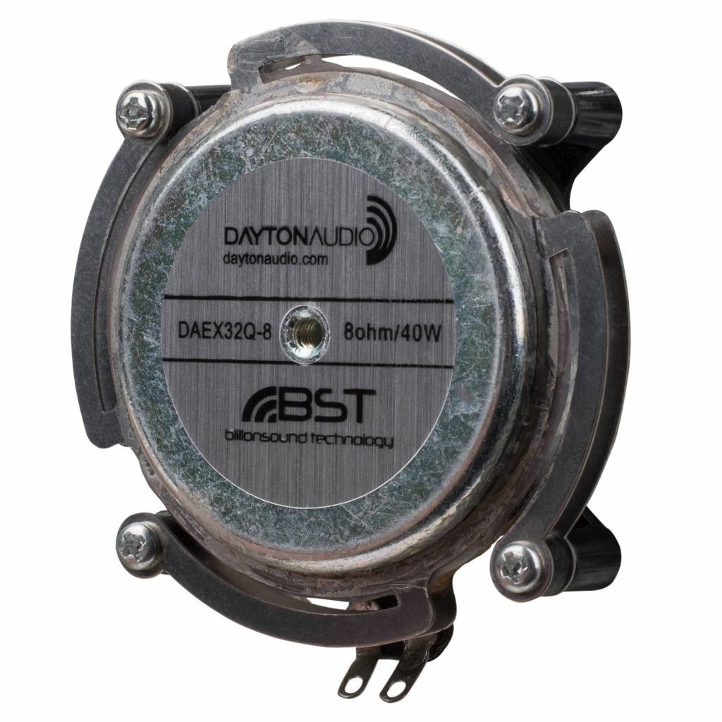 DAEX32Q-8 Dual Steel Spring Balanced 32mm Exciter 20W 8 Ohm