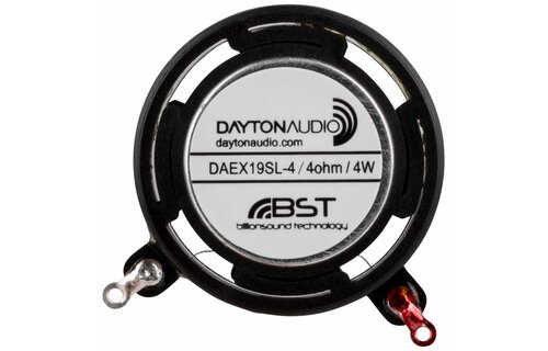 DAEX19SL-4 Slimline Coin Type 19mm Exciter 4W 4 Ohm