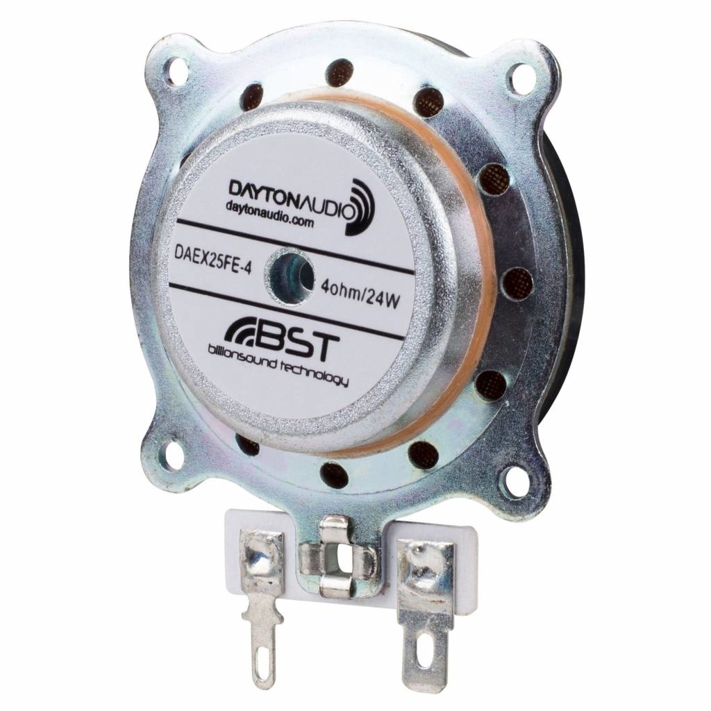 DAEX25FHE-4 Framed High Efficiency 25mm Exciter 24W 4 Ohm