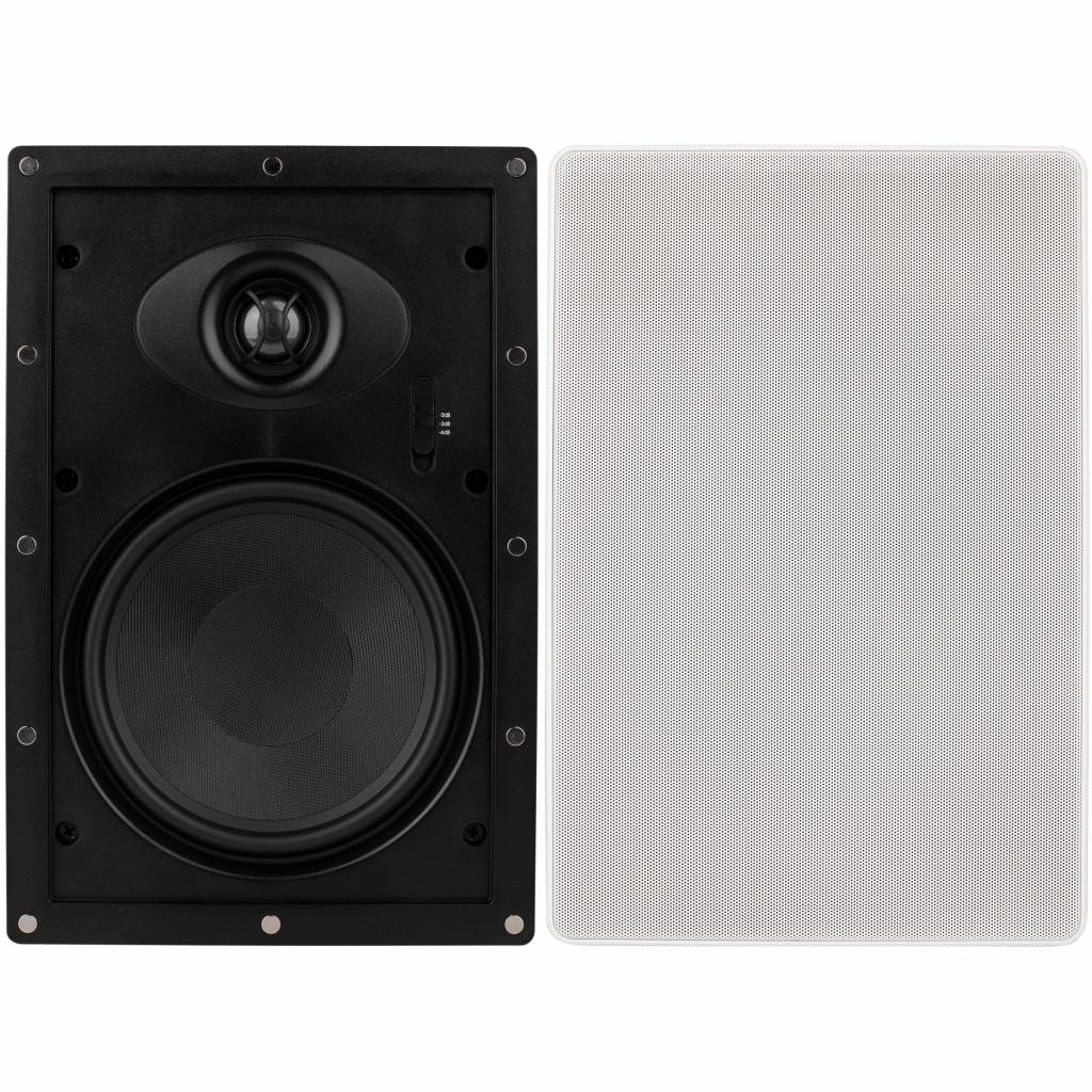ME625W 6-1/2" Micro-Edge 2-Way In-Wall Speaker Pair