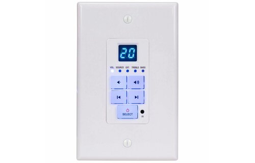 DAX66 6-Source 6-Room Distributed Whole House Audio System with Keypads 25 WPC