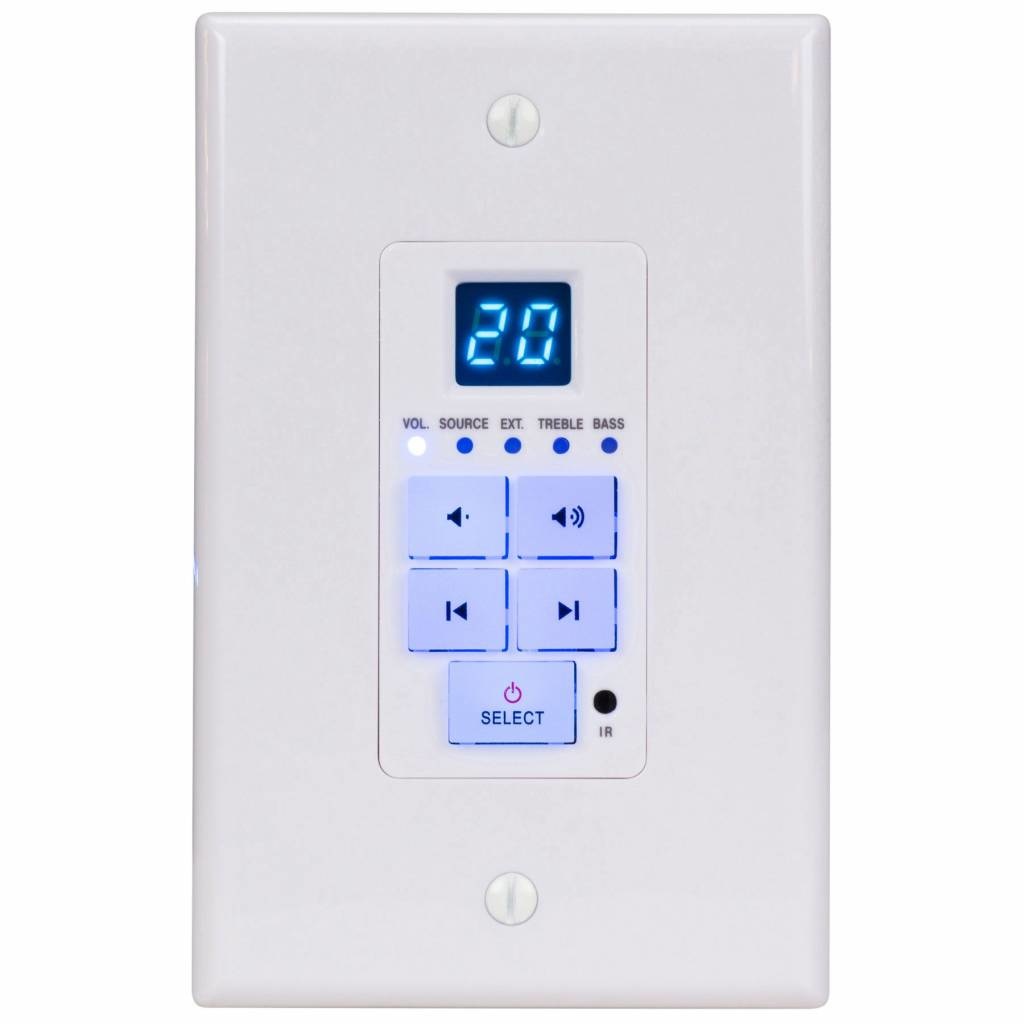 DAX66 6-Source 6-Room Distributed Whole House Audio System with Keypads 25 WPC