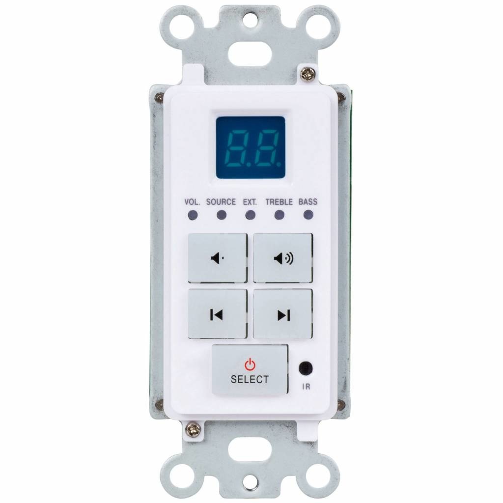 DAX66 6-Source 6-Room Distributed Whole House Audio System with Keypads 25 WPC