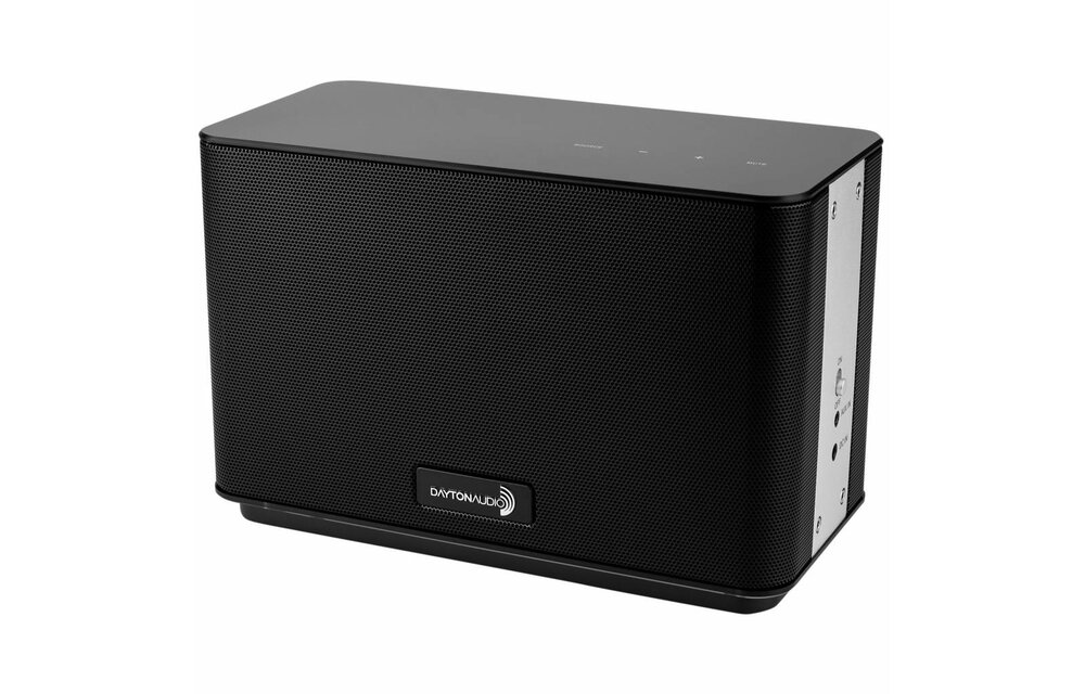 AERO Wi-Fi Bluetooth Speaker with IR Remote Control Black