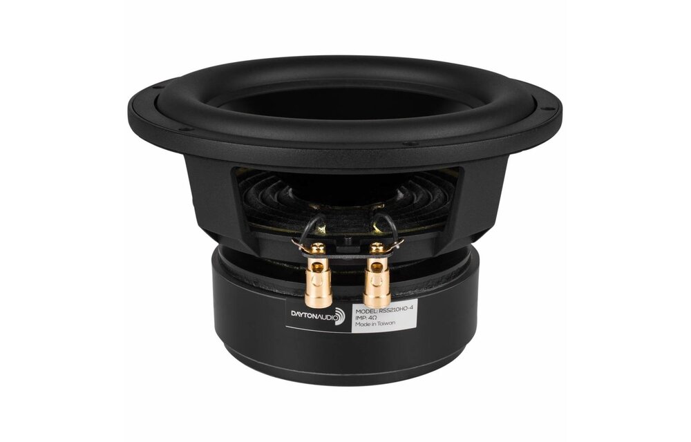 RSS210HO-4 8" Reference HO Subwoofer 4 Ohm