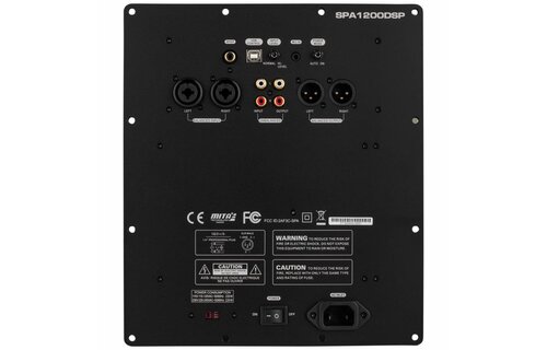 SPA1200DSP 1200W Subwoofer Amplifier with DSP