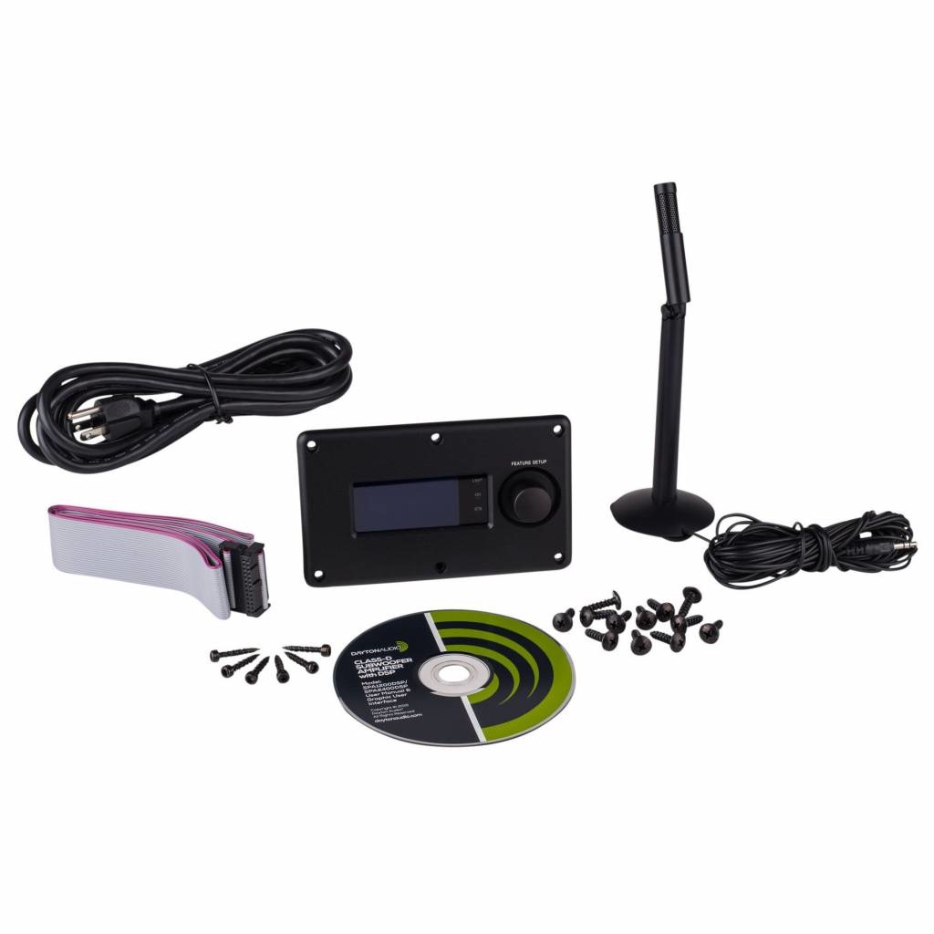 SPA1200DSP 1200W Subwoofer Amplifier with DSP