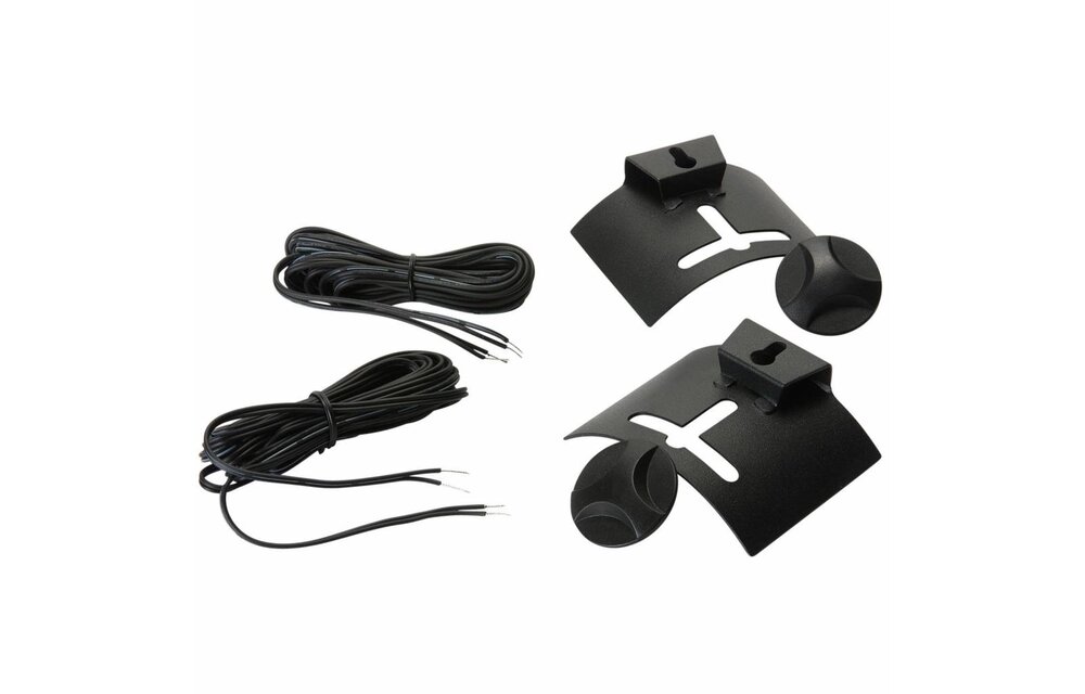 SAT-BK 3-3/4" 2-Way Satellite Speaker Pair Black