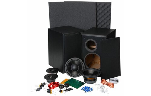 BR-1 6-1/2" 2-Way Bookshelf Monitor Speaker Kit Pair