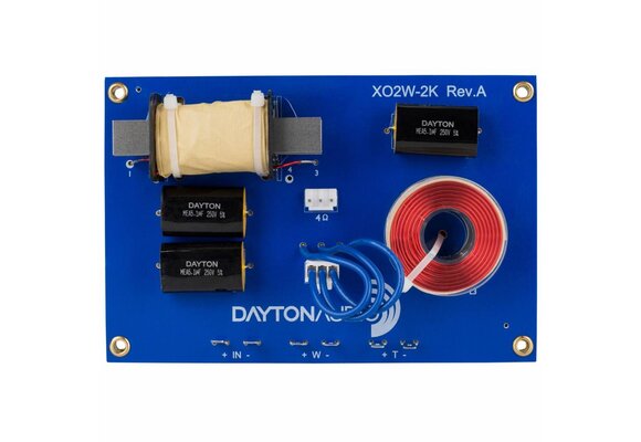 XO2W-2K 2-Way Speaker Crossover 2,000 Hz