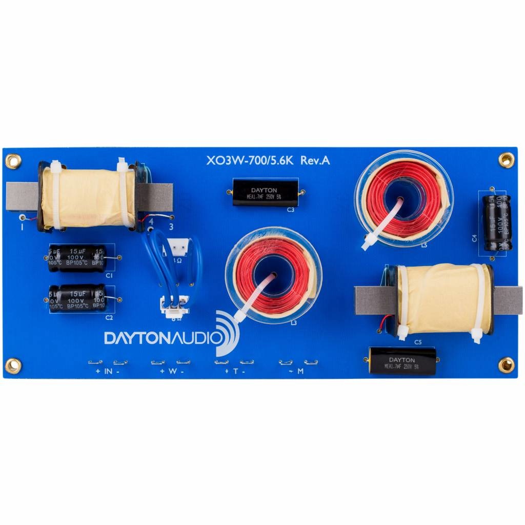 XO3W-700/5.6K 3-Way Speaker Crossover 700/5,600 Hz
