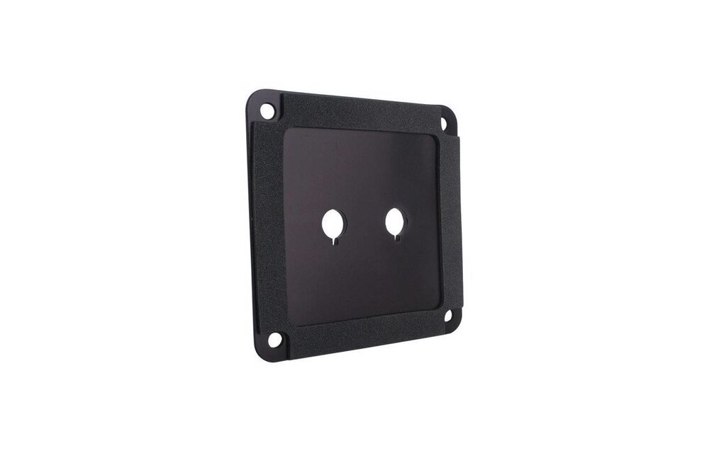 SBPP-BK Binding Post Plate Black Anodized